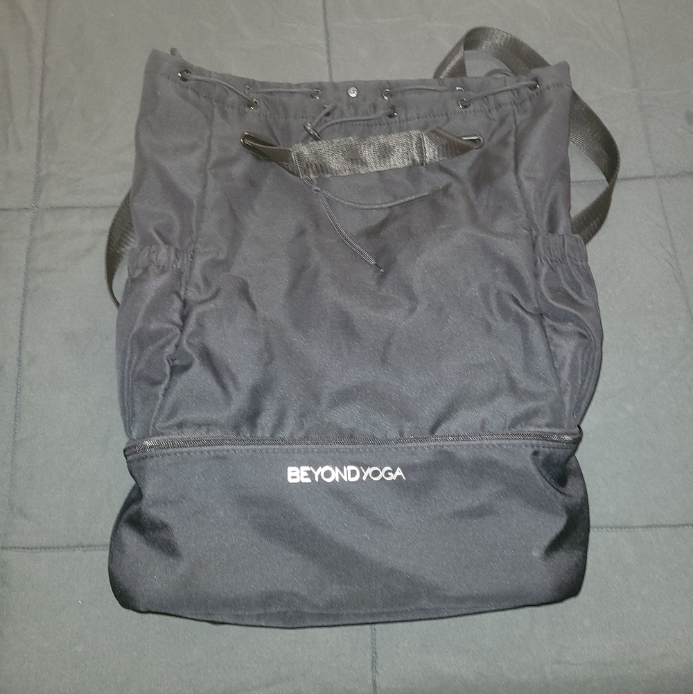 Beyond Yoga Black Womens Backpack